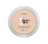 Pudry do twarzy - LAMEL Smart Skin Puder kompaktowy do twarzy Silk Cover nr 401 8g - miniaturka - grafika 1