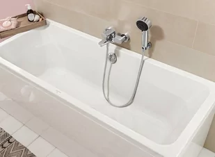 Villeroy & Boch Targa Wanna prostokątna 170x70 cm biała Weiss Alpin UBA177FRA2V01 - Wanny - miniaturka - grafika 1