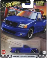 Samochody i pojazdy dla dzieci - Hot Wheels Premium Ford F-150 SVT Lightning 99 PREZENT, UNIKAT - miniaturka - grafika 1