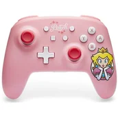 Kontrolery gier na PC - Kontroler POWERA Princess Peach Różowy - miniaturka - grafika 1
