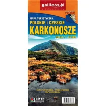 Plan Polskie i Czeskie Karkonosze 1:25 000 Mapa tur. - praca zbiorowa - Atlasy i mapy - miniaturka - grafika 1