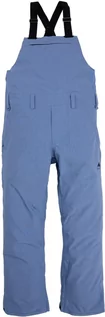 Spodnie męskie - zimowe spodnie męskie BURTON SNOWDIAL BIB PANT Slate Blue + transport bezpłatny - grafika 1