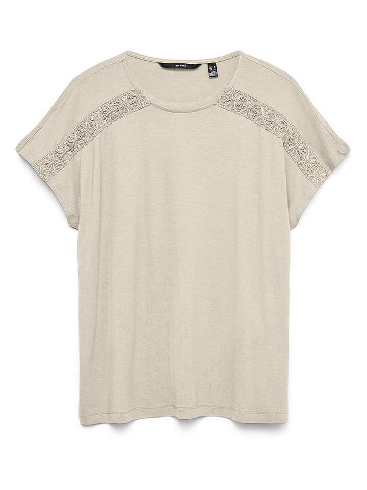 Vero Moda Bluzka w kolorze beżowym