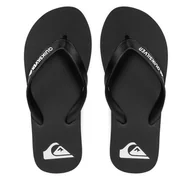 Buty dla chłopców - Japonki Quiksilver AQBL100277 Czarny - miniaturka - grafika 1