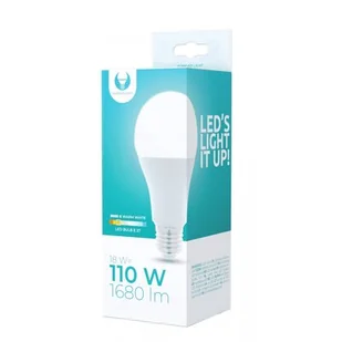 Forever Light Żarówka LED RTV003428 18W E27 RTV003428 - Halogeny - miniaturka - grafika 1