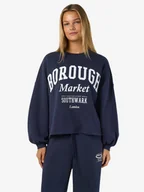 Bluzy damskie - Noisy may Bluza w kolorze granatowym - miniaturka - grafika 1