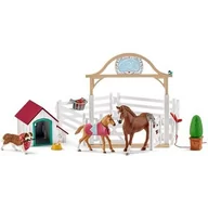 Figurki dla dzieci - Schleich SLH 42458 Horse Club Goście Hannah - miniaturka - grafika 1
