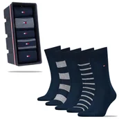 Skarpetki męskie - Tommy Hilfiger Skarpety Bawełniane Zestaw Prezentowy 5P Rozmiar 39 - miniaturka - grafika 1
