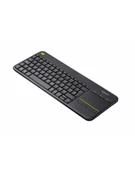 Klawiatury - LOGITECH K400 Plus wireless Touch Keyboard - Dark CH - miniaturka - grafika 1