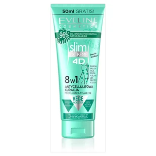 EVELINE COSM Eveline slim extreme 4D antycellulitowa kuracja modelująca sylwetkę 8w1 250 ml - Balsamy i kremy do ciała - miniaturka - grafika 2