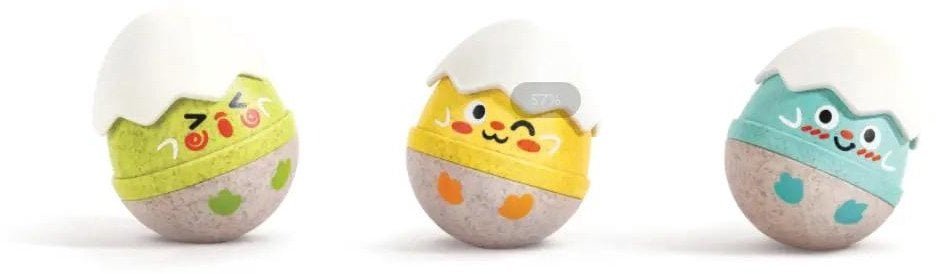 Hape Wobble Rattle Egg Set