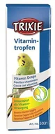 Witaminy i odżywki dla ptaków - Trixie Trixie Witaminy w granulkach dla ptaków 15 ml - miniaturka - grafika 1