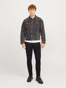 Spodnie męskie - Jack & Jones Spodnie chino "Marco" w kolorze czarnym - miniaturka - grafika 1