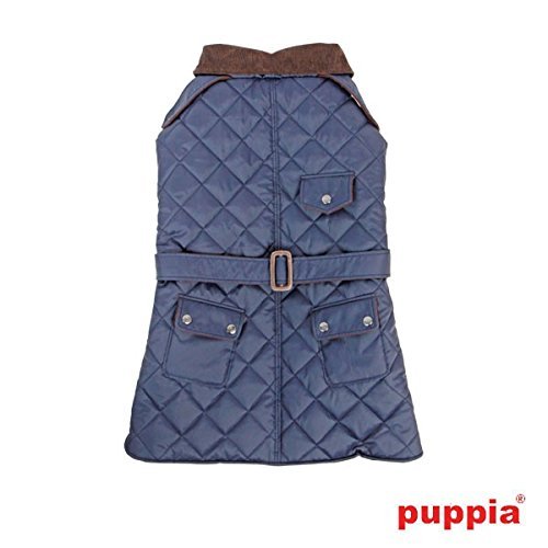 Puppia Płaszcz dla psa dojeżdżającego, XXXL, 45 cm, granatowy