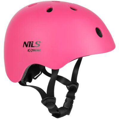 Kask NILS EXTREME MT301 Różowy ( S)