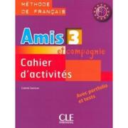 Powieści - CLE International Amis et compagnie 3 ćwiczenia + CD CLE Colette Samson - miniaturka - grafika 1