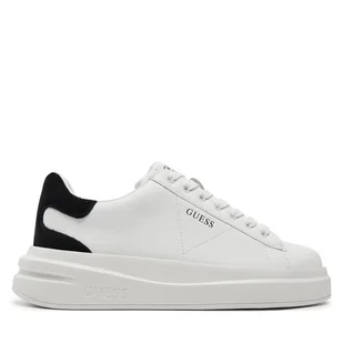 Sneakersy Guess Elbina FLJELB LEA12 Biały - Sneakersy damskie - miniaturka - grafika 1