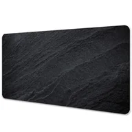 Podkładki na biurko - Duża podkładka ochronna na biurko Czarny piasek 120x60 cm - miniaturka - grafika 1