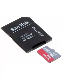 SanDisk Ultra 256GB (SD-MICRO-10/256-SAND) - Karty pamięci - miniaturka - grafika 1