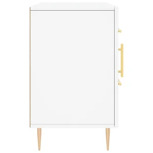Komoda, biała, 100x36x60 cm, materiał drewnopochodny Lumarko! - Komody - miniaturka - grafika 8