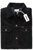Kurtki damskie - Wrangler, Kurtka damska, Long Vest Black W418Rj24Q, rozmiar XS - miniaturka - grafika 1