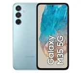Telefony komórkowe - Samsung Galaxy M35 5G 6/128GB Niebieski - miniaturka - grafika 1
