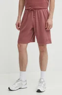 Spodenki męskie - Reebok szorty męskie kolor bordowy 100076347 - miniaturka - grafika 1