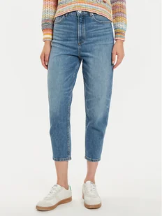 Marc O'Polo Jeansy M08 9156 12037 Niebieski Relaxed Fit - Spodnie damskie - miniaturka - grafika 1