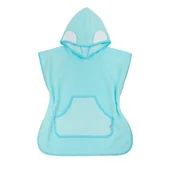 Okrycia kąpielowe dla dzieci - BOCIOLAND Ponczo kąpielowe aqua - miniaturka - grafika 1
