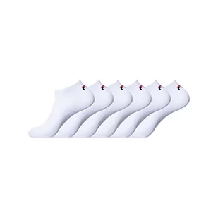 Fila Air Mesh Skarpetki męskie - Zestaw 6 - Męskie skarpety sportowe, tkane z poduszką, trwałe, biały, 39 EU - Skarpetki damskie - miniaturka - grafika 1
