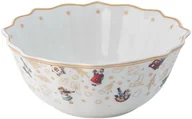 Pozostałe akcesoria świąteczne - Villeroy & Boch Miska (biało-złota) Anniversary Edition 2020 Toys Delight - miniaturka - grafika 1