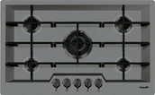 Płyty gazowe do zabudowy - Foster KE 5G HOB FL.MOUNT GUNMETAL - miniaturka - grafika 1
