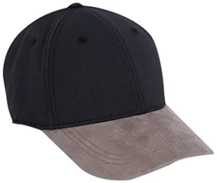 Hackett London Męska czapka bejsbolówka Tropal W Suede Baseball, szarobrązowa, jeden rozmiar - Czapki damskie - miniaturka - grafika 1