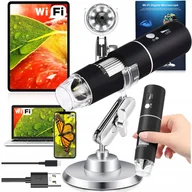 Mikroskopy i lupy - PRZENOŚNY MINI MIKROSKOP CYFROWY OPTYCZNY DLA DZIECI 2 CALE PIĘKNE PREZENTY - miniaturka - grafika 1