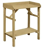 Kwietniki - Drewniany stolik ogrodniczy W5-P90 - miniaturka - grafika 1