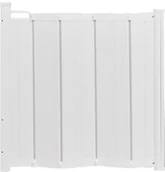 Zabezpieczenia dla dzieci - Babydan Bramka Ochronna Alma, Składana Automatycznie, White - miniaturka - grafika 1