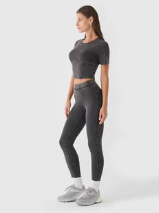 Legginsy dzianinowe damskie 4F 4FRAW24TTIGF250-20S Czarny L - Legginsy Legginsy dzianinowe damskie 4F 4FRAW24TTIGF250-20S Czarny L - Legginsy - miniaturka - grafika 1