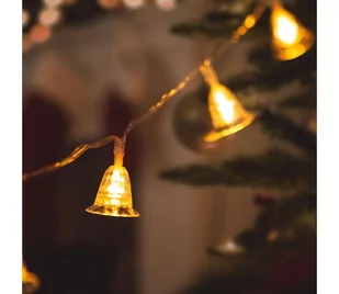 LED Łańcuch bożonarodzeniowy 20xLED/3xAA 2,3m ciepła biel - Oświetlenie świąteczne - miniaturka - grafika 1