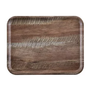 Cambro TACA DO SERWOWANIA CAPRI 330x430 mm CIEMNE DREWNO LAMINOWANA GŁADKA CAMBRO - Tace i patery - miniaturka - grafika 1