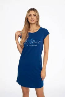 Bielizna erotyczna damska - Koszulka Aryl 41297-55X Niebieska - grafika 1