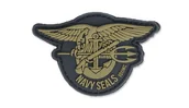 Odzież taktyczna i umundurowanie - 101 Inc. - Naszywka 3D - Navy Seals - miniaturka - grafika 1