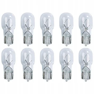 Żarówki W16W Hoalte T15 16W 12V Wsuwane Basic Clear Z Homologacją x10 Sztuk - Żarówki samochodowe - miniaturka - grafika 1