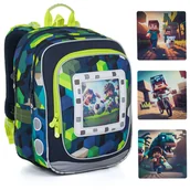 Plecaki szkolne i tornistry - Lekki plecak Minecraft World Topgal ENDY 24015 - miniaturka - grafika 1