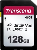 Karty pamięci - Karta Transcend 460T SDXC 128 GB UHS-I/U3 A2 V30 TS128GSDC460T-VS1 - miniaturka - grafika 1