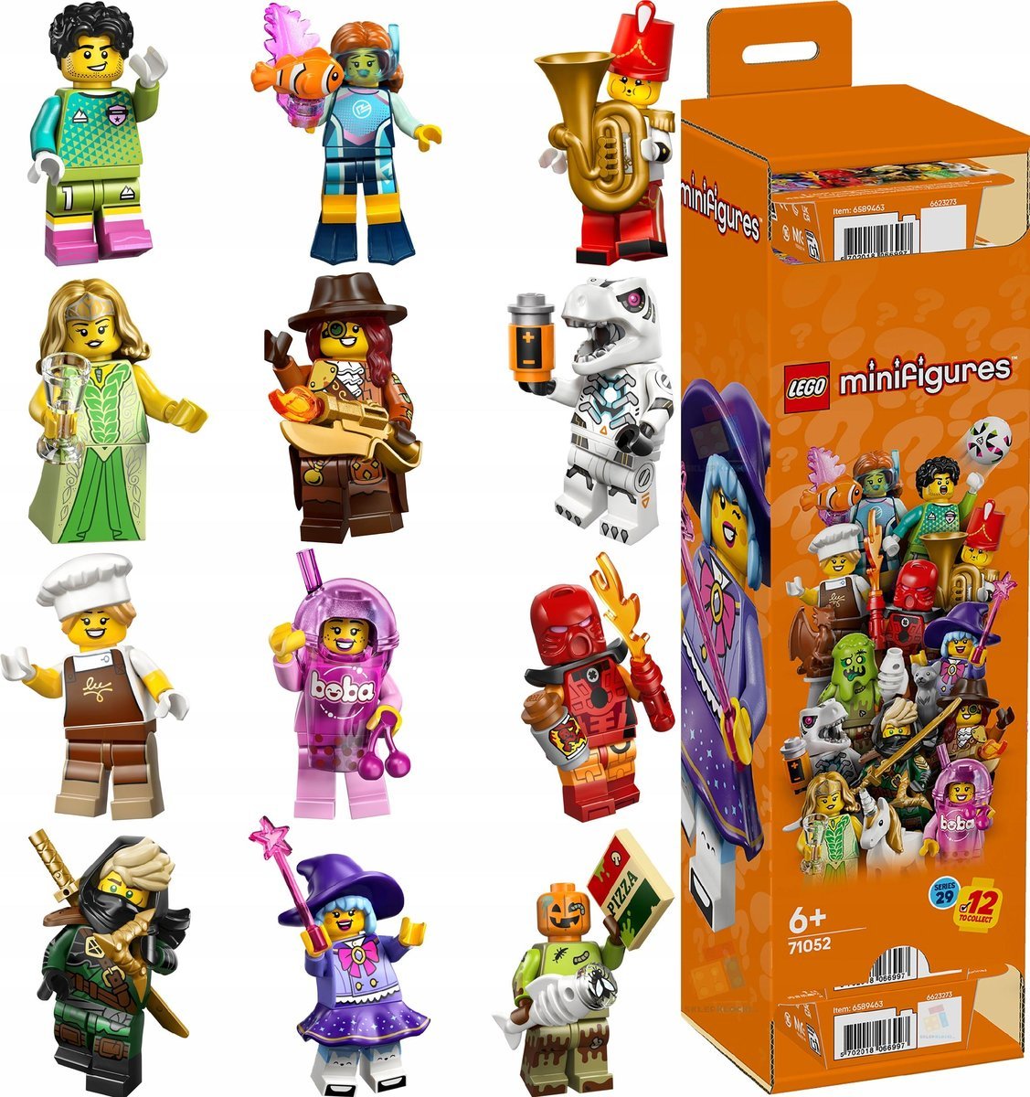 LEGO Minifigures 71052 Seria 29 Komplet 12 szt.