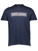 Koszulki męskie - Pepe Jeans Koszulka w kolorze granatowym - miniaturka - grafika 1
