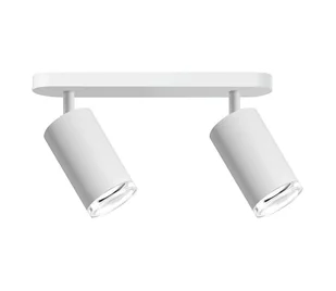 Łazienkowe oświetlenie punktowe TURYN 2xGU10/10W/230V IP44 białe - Lampy sufitowe - miniaturka - grafika 1