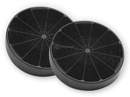 FABER Charcoal filter F8 KIT 2 C.F. D196 H37 FABER