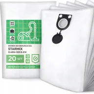Worki do odkurzaczy - 20x Worek do Odkurzacza Starmix Is ARM-1225 E-ew Syntetyczny Pojemny G9 - miniaturka - grafika 1