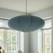 Oprawy, klosze i abażury - Nordlux Papierowy klosz Villo 60 Ø 60 cm wysokość 25 cm, niebieski - miniaturka - grafika 1